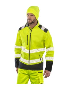 R-R476X-Printable Ripstop Safety Softshell Jacket 2
